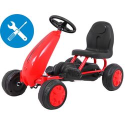 Сборка педальной машины и трактора