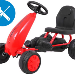 Asamblarea mașinii cu pedale și a tractorului Thumb