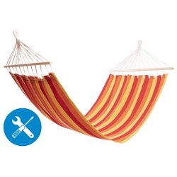 Установка гамака (подвешивание)