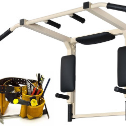 Монтаж турника в помещении Thumb