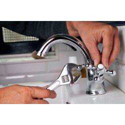 Установка смесителя