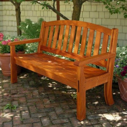 Сборка и установка садовой скамьи Thumb