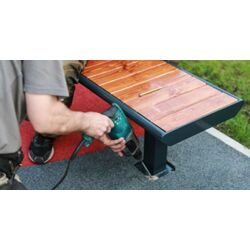 Asamblarea si montarea banca de gradina