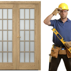 Установка двойных межкомнатных дверей Thumb