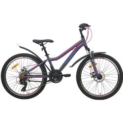 Велосипед Aist Rosy Junior 2.1 24 24-03 (Grey/Violet)