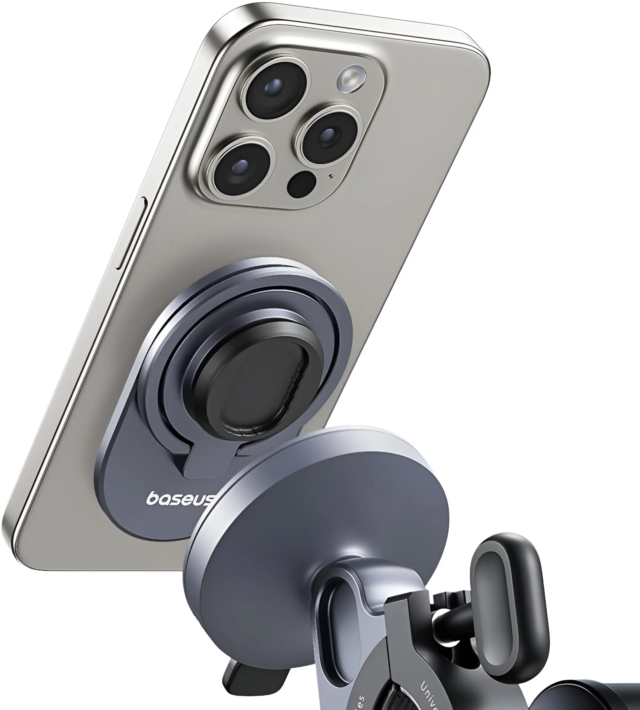 Suport telefon pentru bicicleta Baseus PrimeTrip (Cosmic Black)