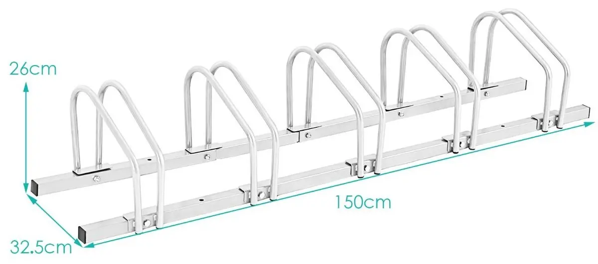 Suport pentru biciclete Costway AT5534SL (Silver)