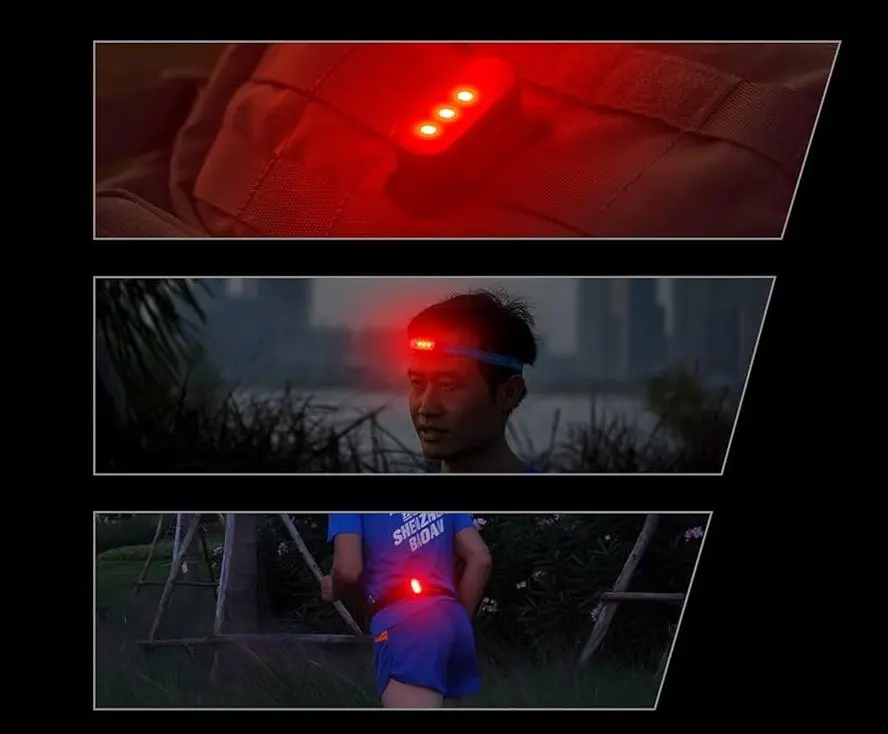 Lanterna LED pentru bicicleta Fenix BC05R (Black/Red)