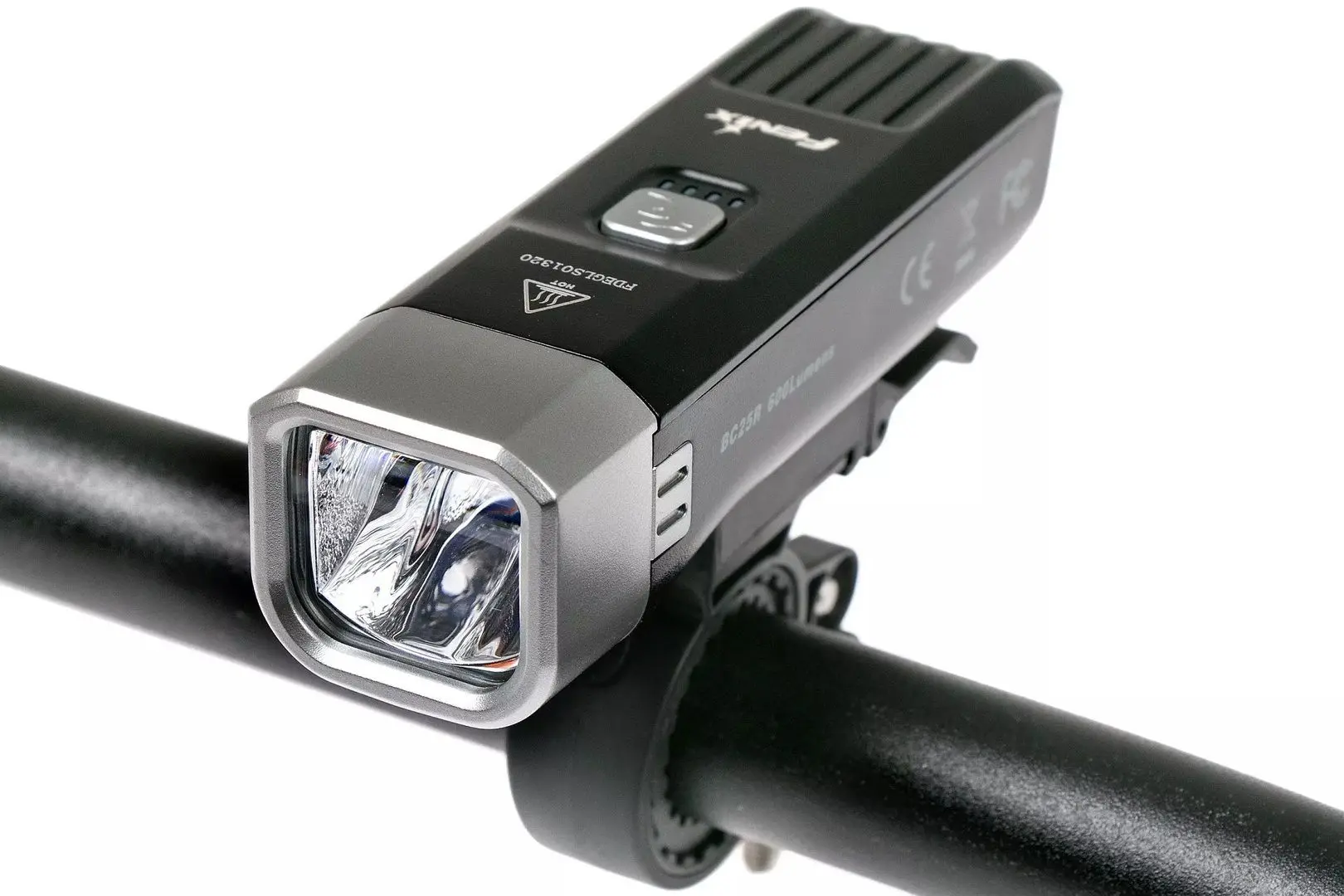 Lanterna LED pentru bicicleta Fenix BC25R (Black/Silver)