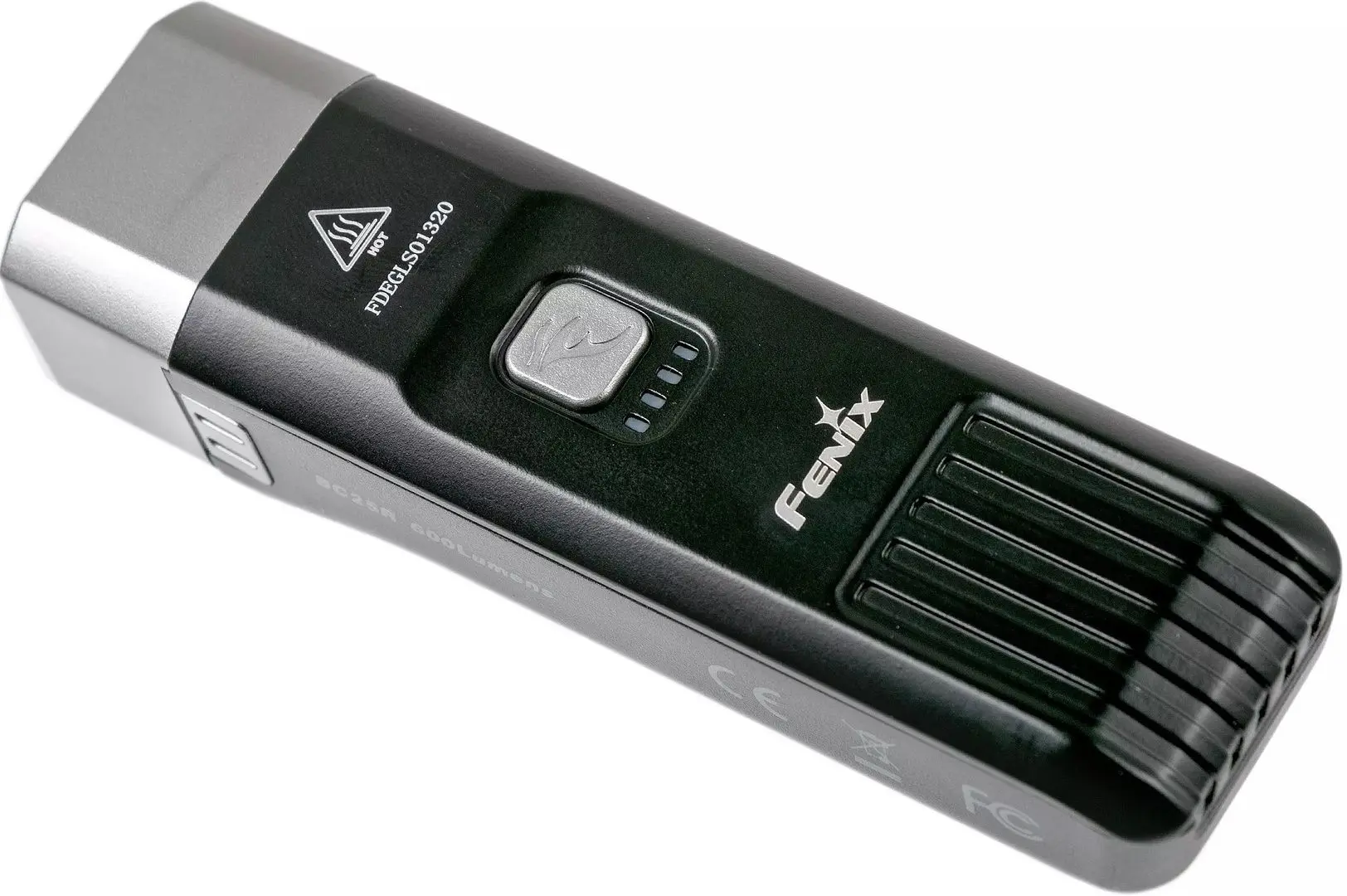 Lanterna LED pentru bicicleta Fenix BC25R (Black/Silver)