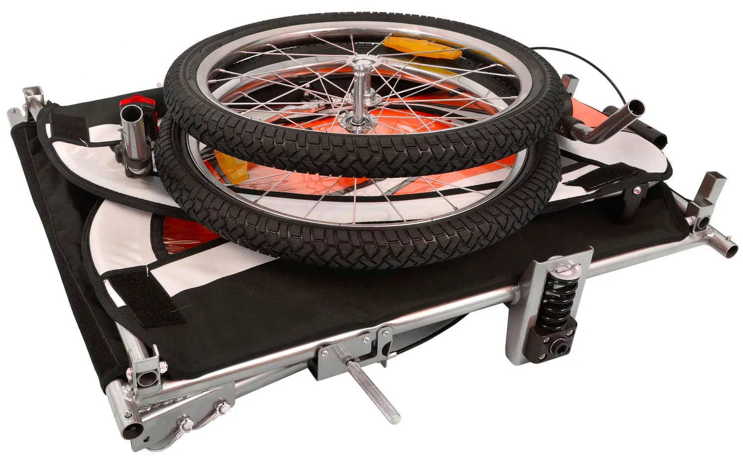 Remorca de biciclete FunFit Kids 3061 (Red) - 7