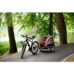 Remorca de biciclete FunFit Kids 3061 (Red) Thumb