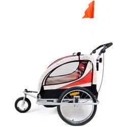 Remorca de biciclete FunFit Kids 3061 (Red) Thumb