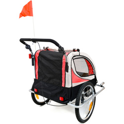 Remorca de biciclete FunFit Kids 3061 (Red) Thumb