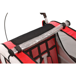 Remorca de biciclete FunFit Kids 3061 (Red) Thumb