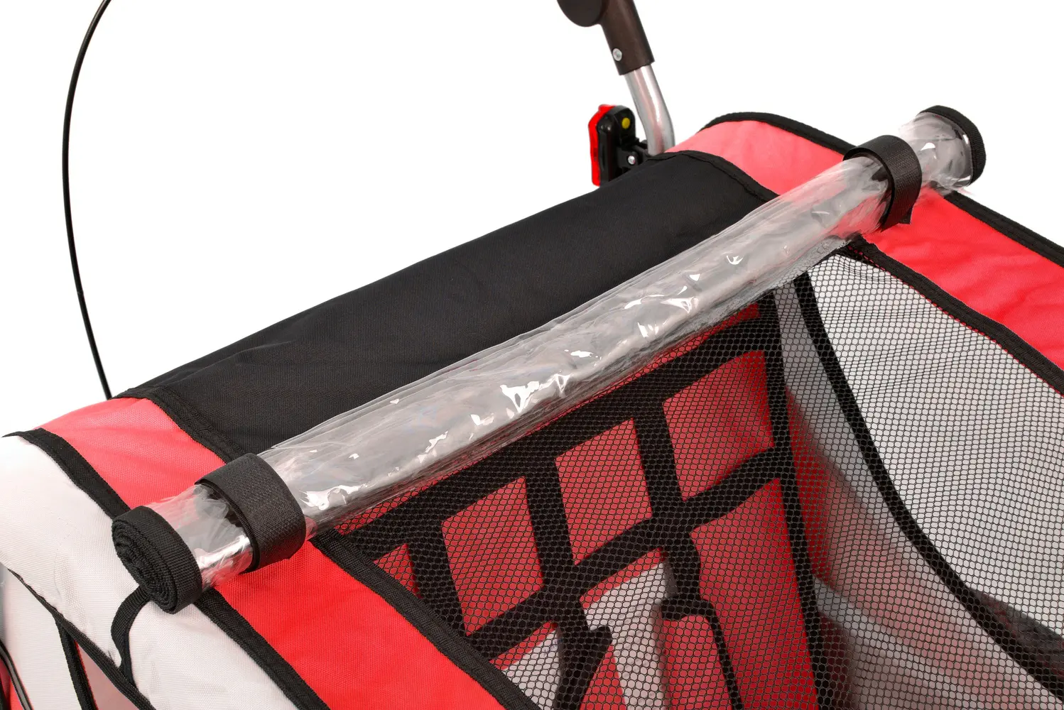 Remorca de biciclete FunFit Kids 3061 (Red) - 16