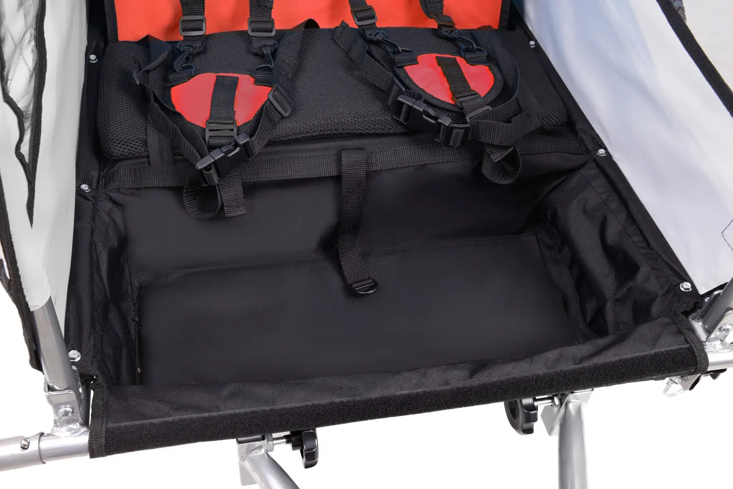 Remorca de biciclete FunFit Kids 3061 (Red) - 14