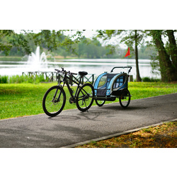 Прицеп велосипедный FunFit Kids 3062 (Blue) Thumb