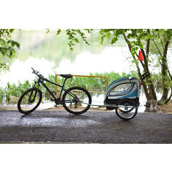 Прицеп велосипедный FunFit Kids 3062 (Blue) Thumb