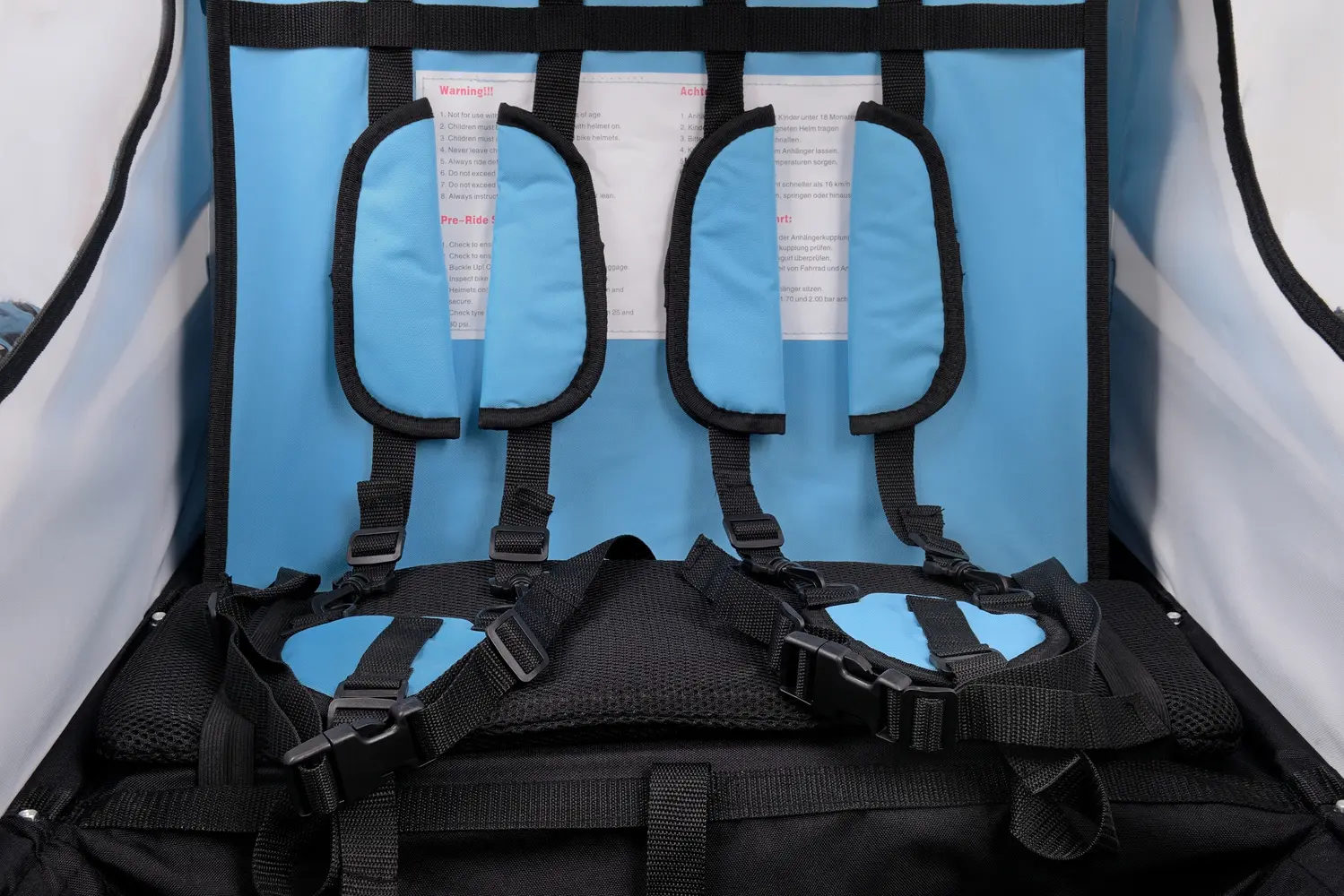 Прицеп велосипедный FunFit Kids 3062 (Blue)