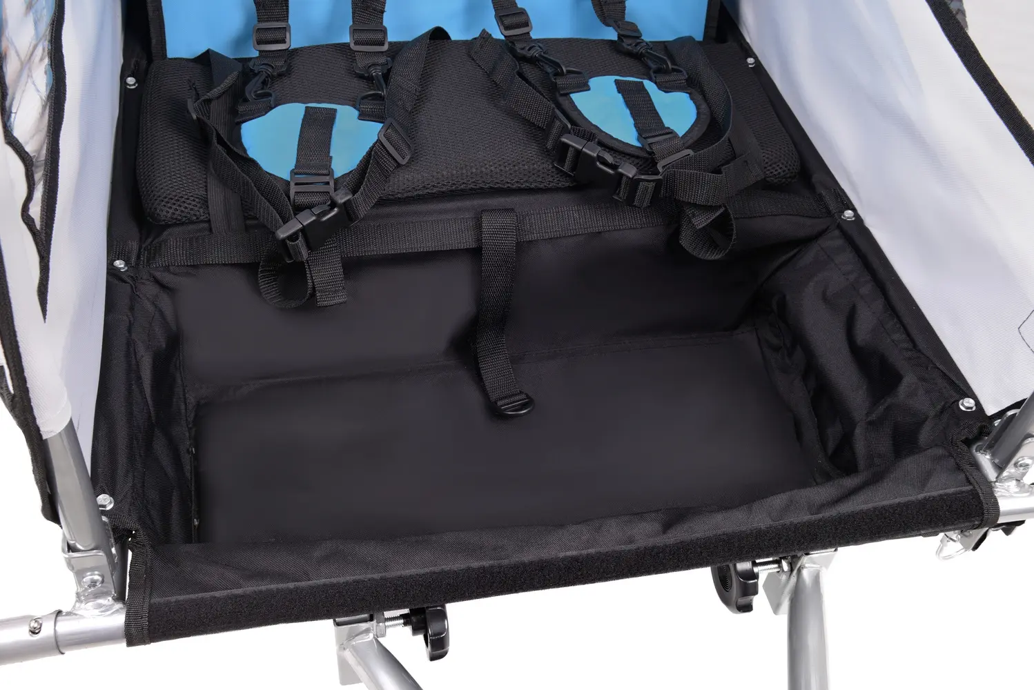 Прицеп велосипедный FunFit Kids 3062 (Blue)