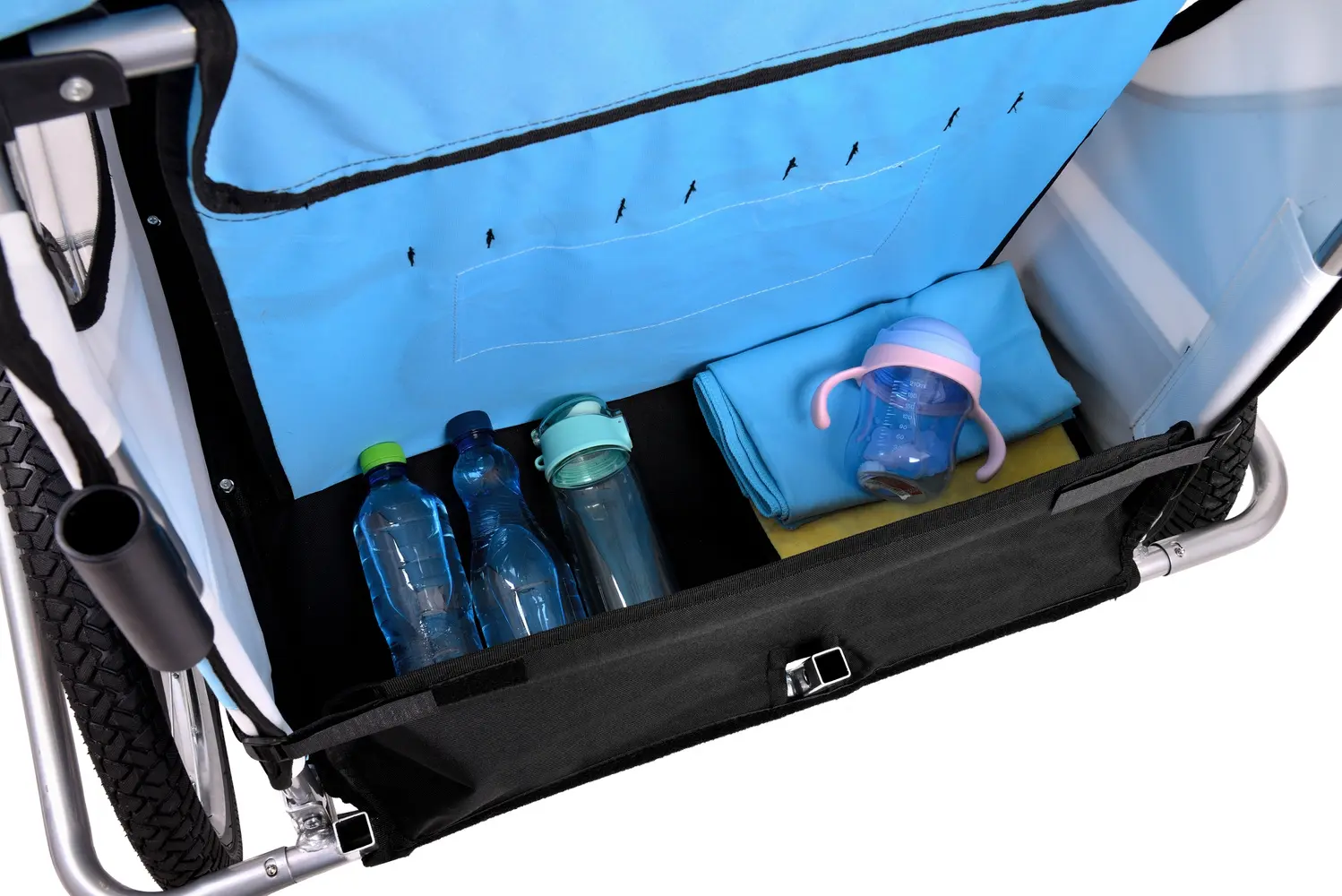 Прицеп велосипедный FunFit Kids 3062 (Blue)