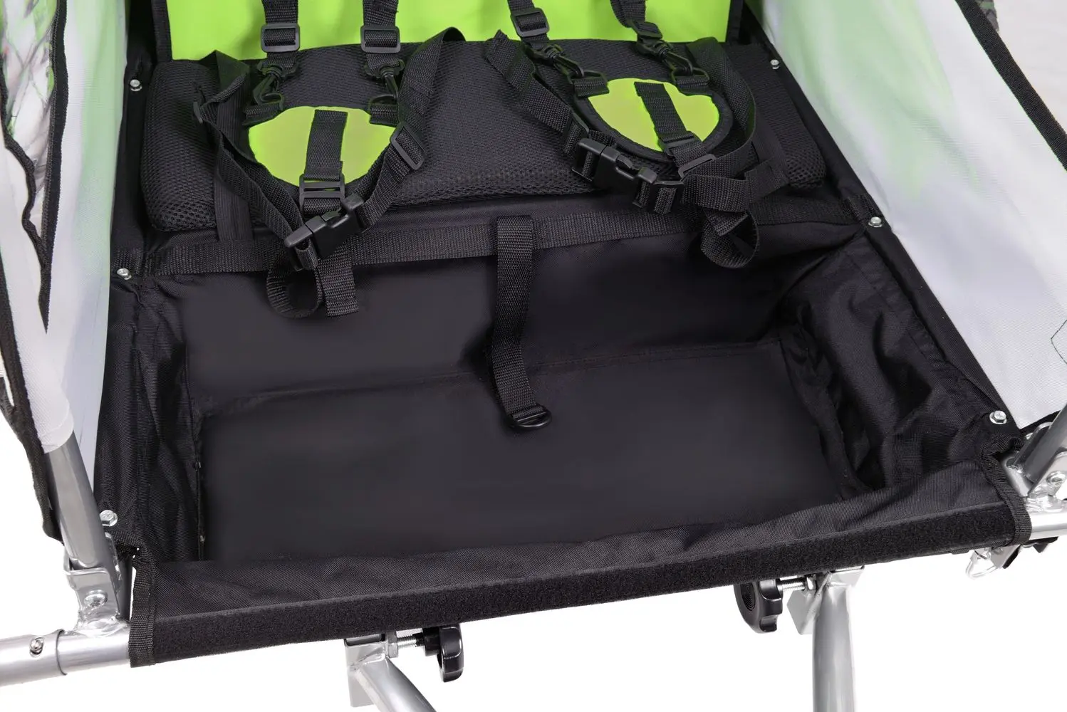 Remorca pentru bicicleta FunFit Kids 3063 (Green)