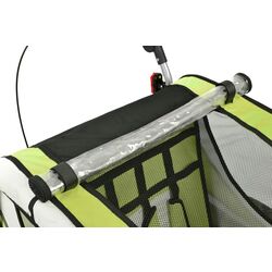 Remorca pentru bicicleta FunFit Kids 3063 (Green) Thumb