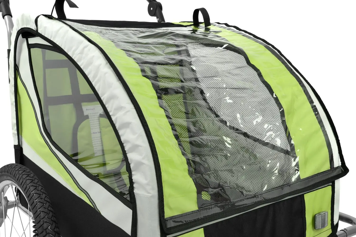 Remorca pentru bicicleta FunFit Kids 3063 (Green)