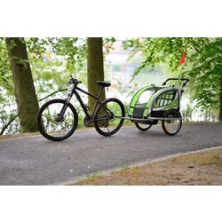 Remorca pentru bicicleta FunFit Kids 3063 (Green) Thumb