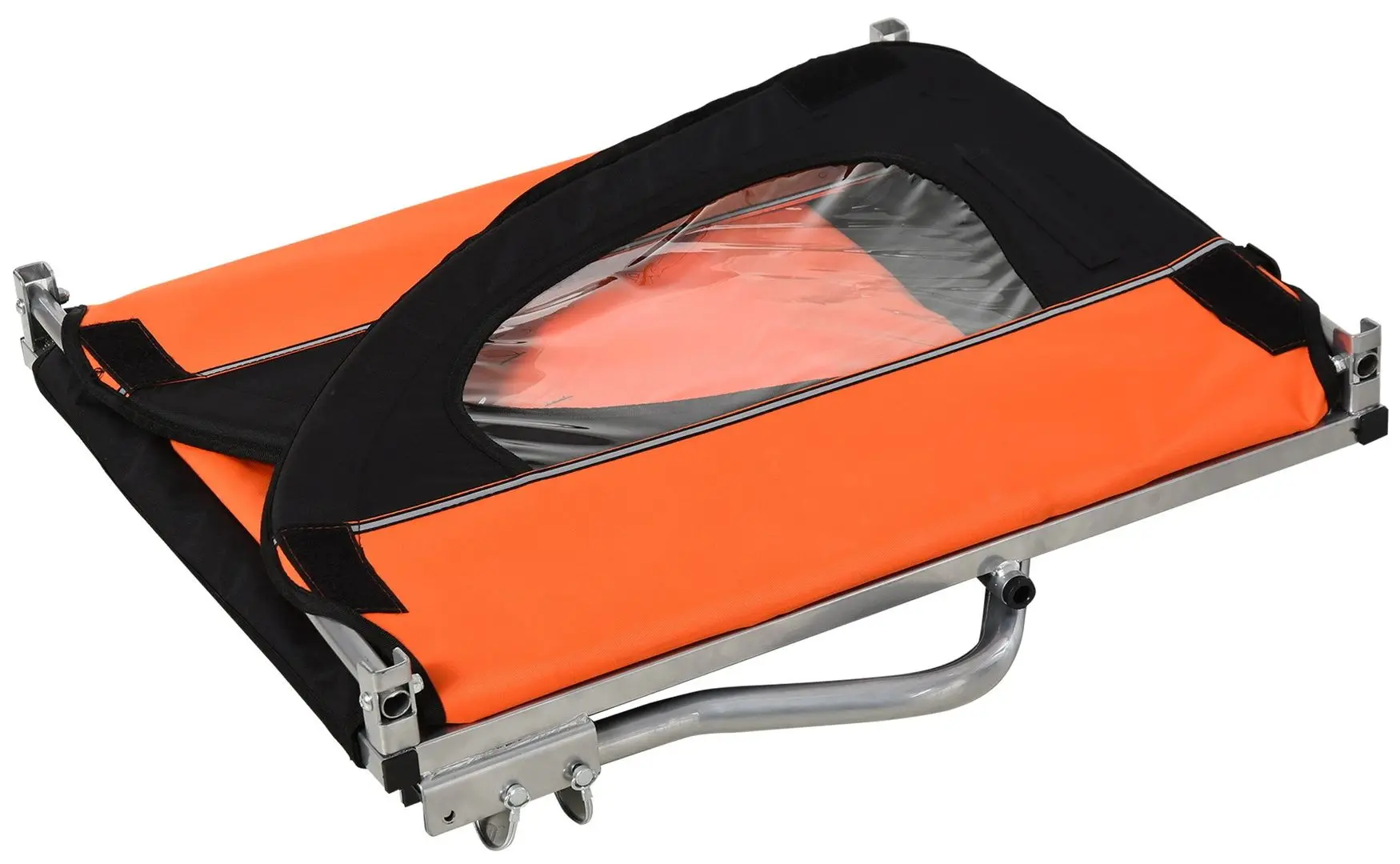 Прицеп велосипедный Homcom 440-008OG (Orange/Black)