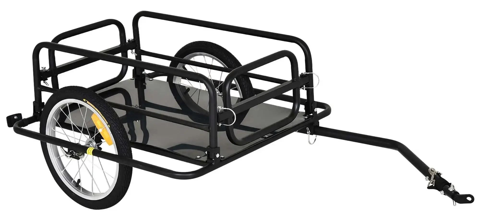 Remorca de biciclete Homcom B4-0008 (Black)