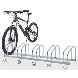 Suport pentru biciclete Homcom AA0-025V01SR (Silver) Thumb