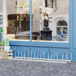 Suport pentru biciclete Homcom AA0-025V01SR (Silver) Thumb