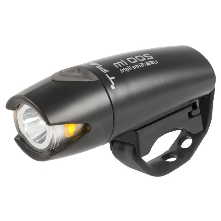 Светодиодный фонарь для велосипеда Messingschlager Smart Polaris 200 (Black)