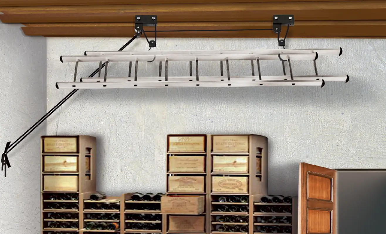 Lift bicicleta Messingschlager M-WAVE 430098 (Black)