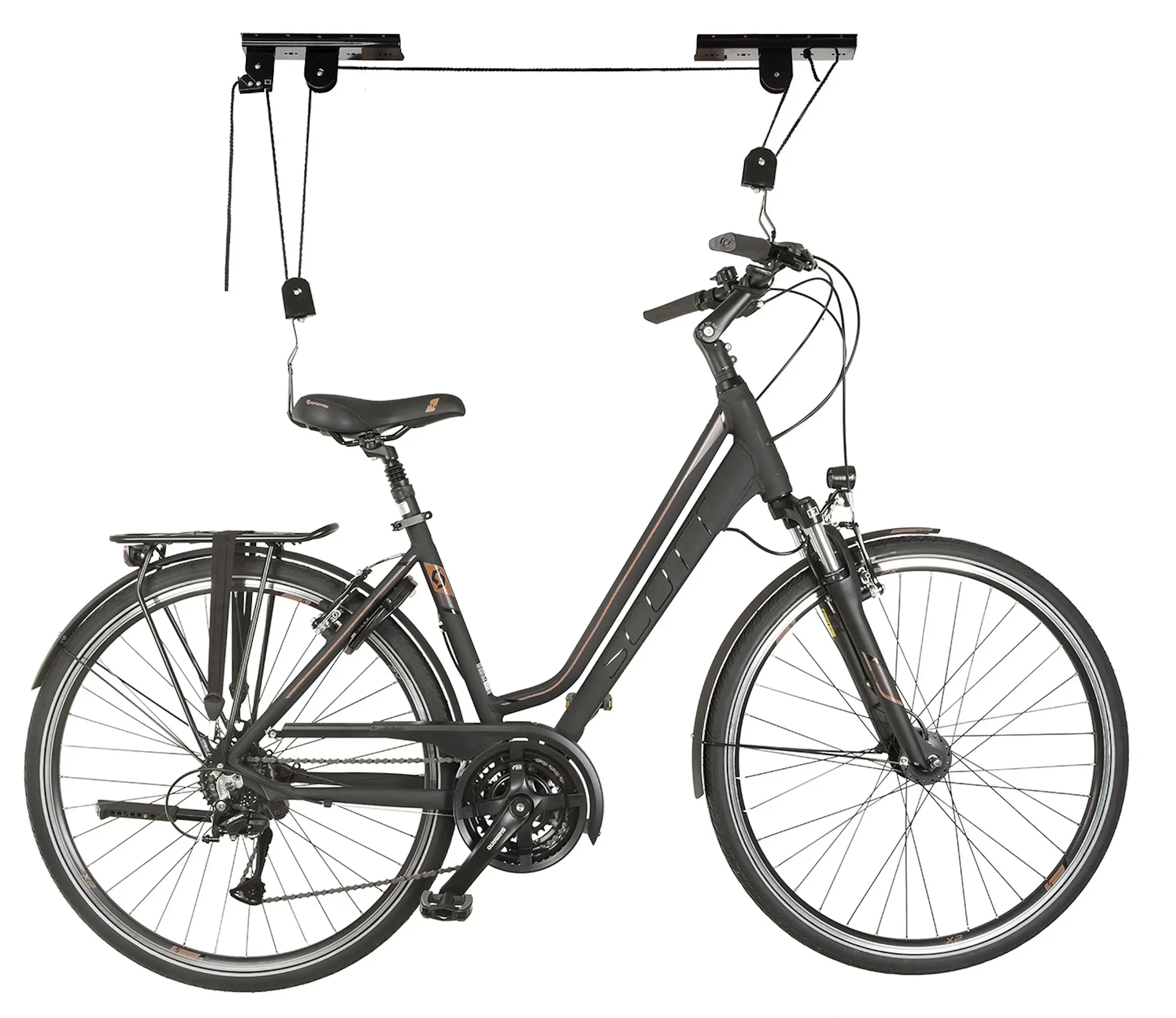 Lift bicicleta Messingschlager M-wave 430099 (Black)