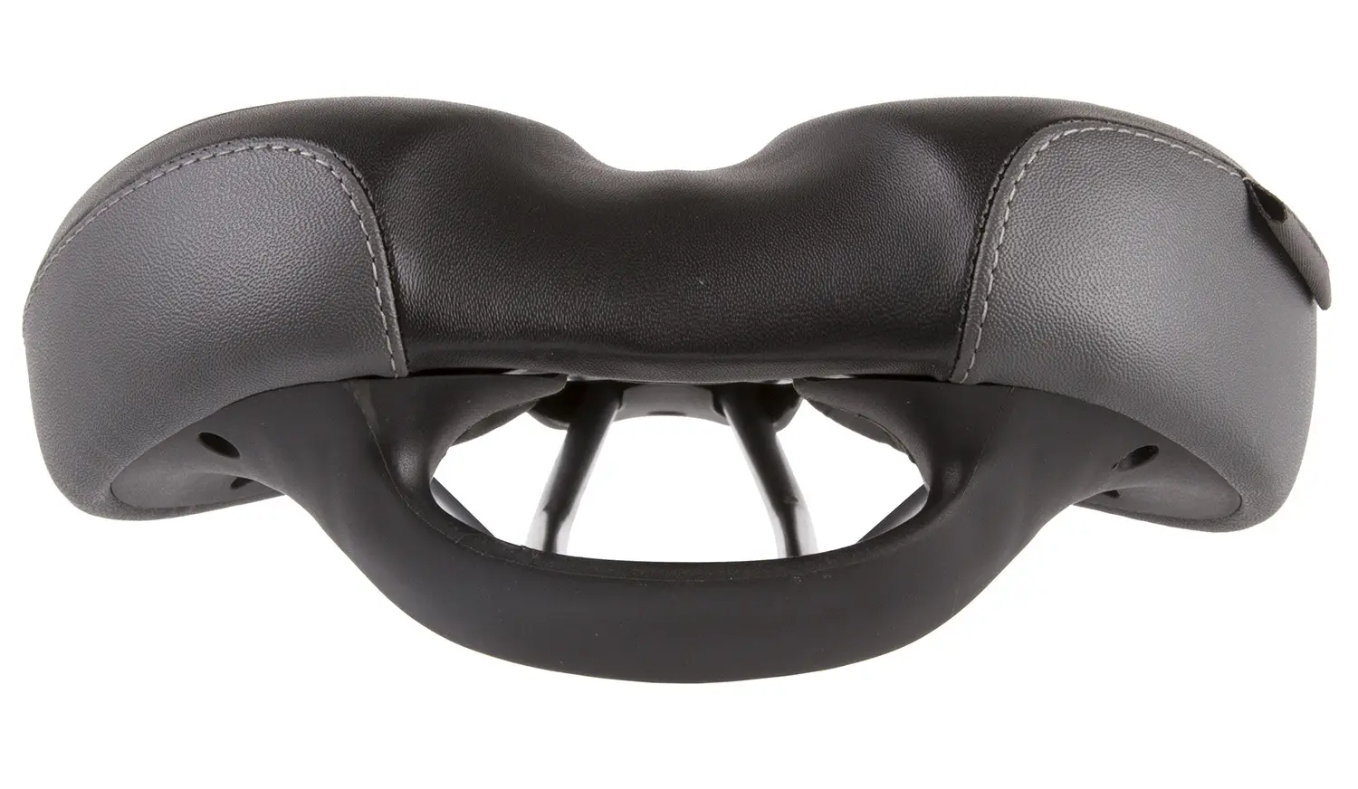 Șa de bicicletă Messingschlager VELO Plush Tour E-Grip M (Black)