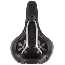 Șa de bicicletă Messingschlager VELO Plush Tour E-Grip M (Black) Thumb