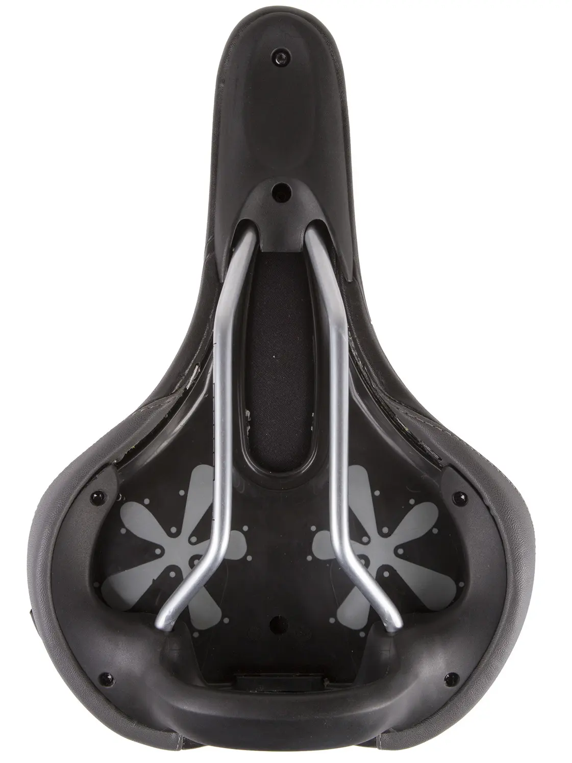 Șa de bicicletă Messingschlager VELO Plush Tour E-Grip M (Black)