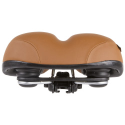 Șa de bicicletă Messingschlager VELO Plush Tour ELA X (Brown) Thumb