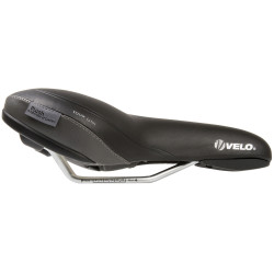Șa de bicicletă Messingschlager VELO Plush Tour UNI (Black) Thumb