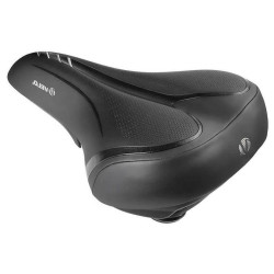 Велосипедное седло Messingschlager VELO Velo-Fit Townie City/Comfort L (Black) Thumb
