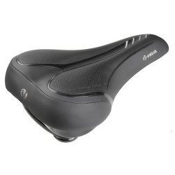 Велосипедное седло Messingschlager VELO Velo-Fit Townie City/Comfort L (Black)