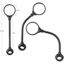 Велосипедное зеркало Messingschlager M-WAVE Spy Flex Thumb