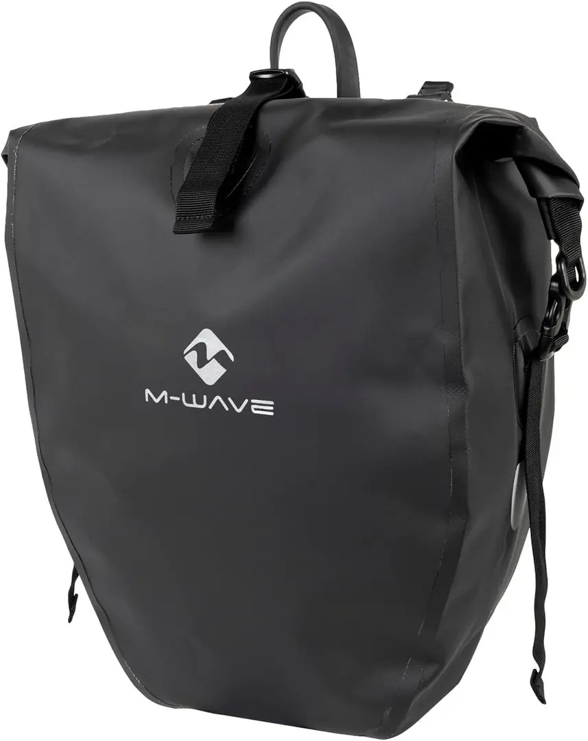 Велосумка Messingschlager M-Wave Downtown Single Flex 22L (Black)