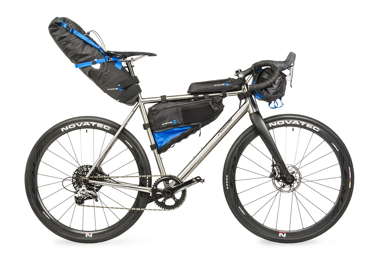 Geanta pentru bicicleta Messingschlager M-WAVE Rough Ride Triangle (Black)