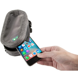 Geanta pentru bicicleta Messingschlager M-WAVE Top Top Tube (Grey) Thumb