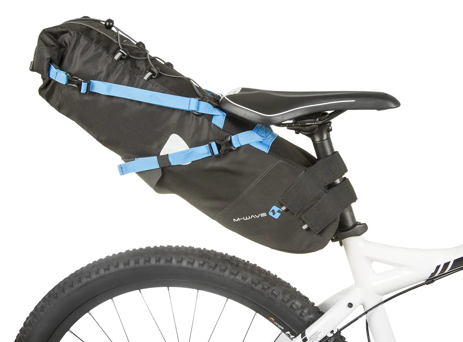 Geanta pentru bicicleta  Messinschlager M-WAVE Rough Ride Saddle L 11L (Black)