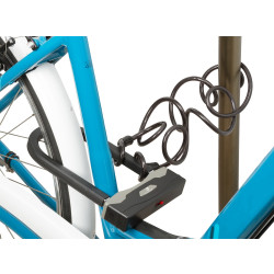 Замок велосипедный Messingschlager M-WAVE BS Thumb